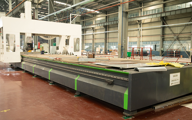 Five axis machining center